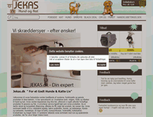 Tablet Screenshot of jekas.dk